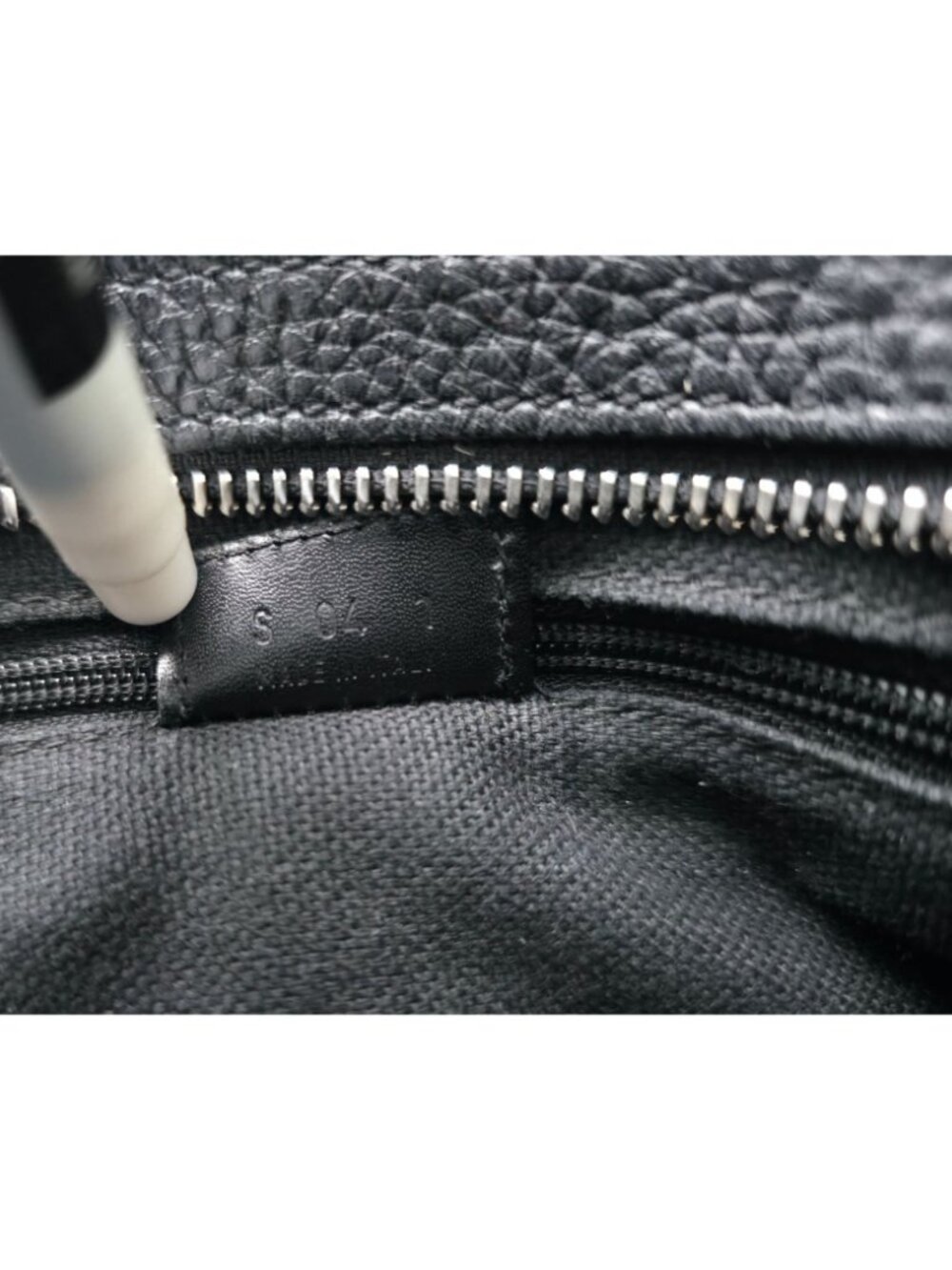 Burberry Black Pebble Leather Horn Toggle Tote Bag Nova Check Side Panels Italy - Picture 11 of 12